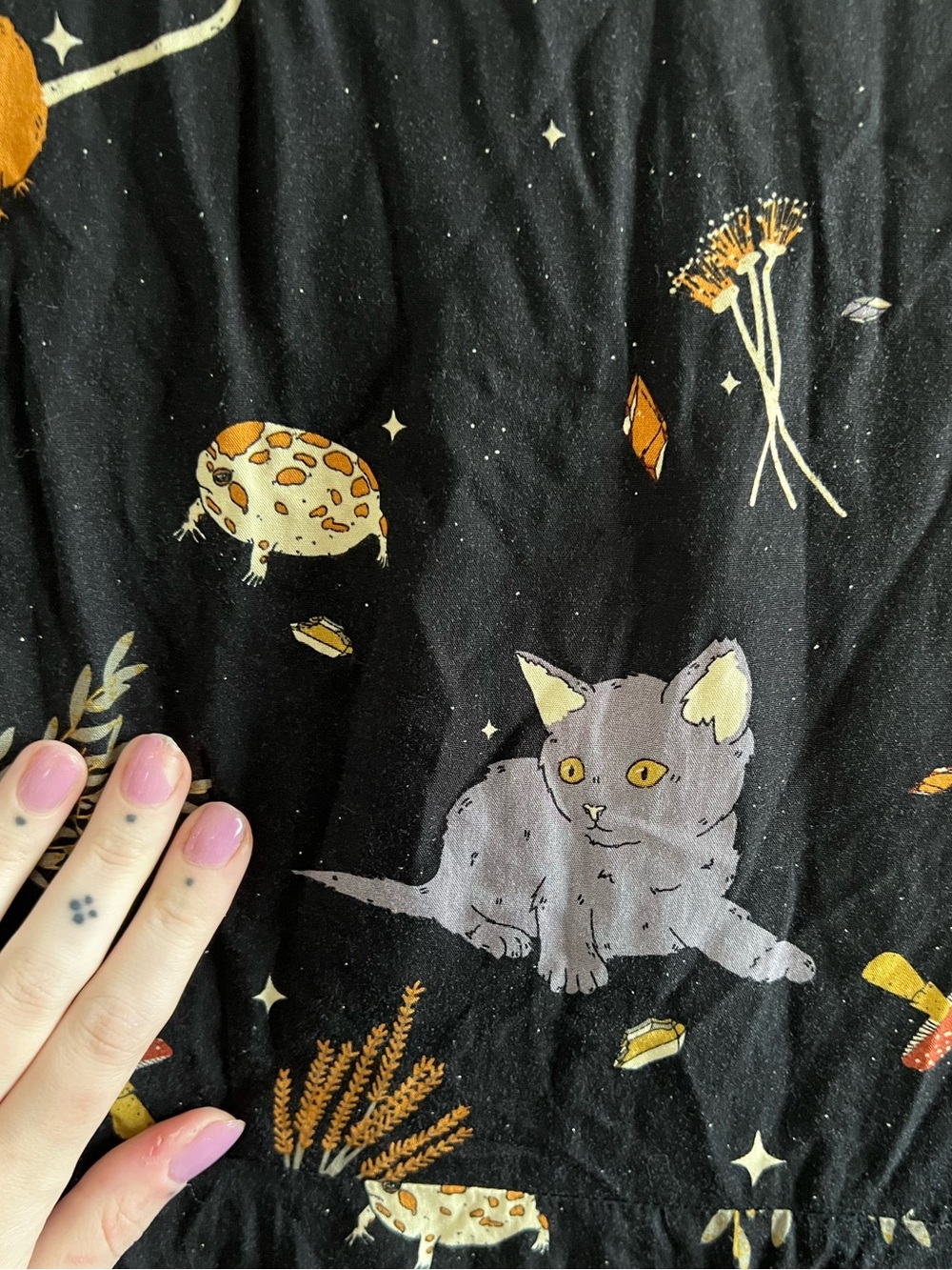 Dangerfield/Black Friday spooky fall dress - Picture 3 of 5